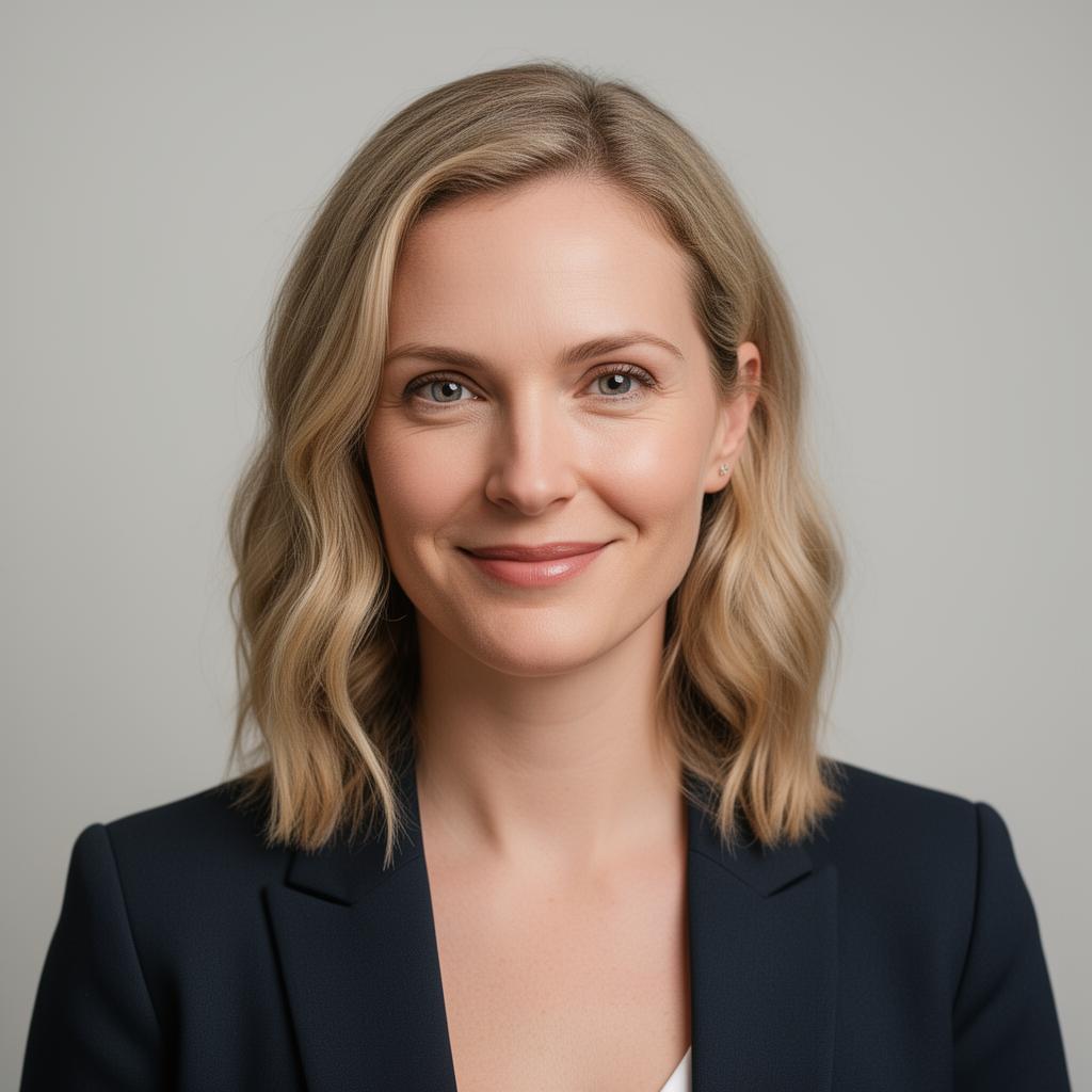 Portrait of Sienna R., a female agency founder